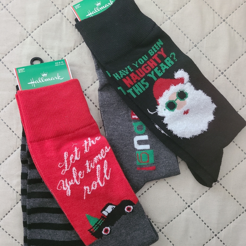 Hallmark Men's Christmas Socks